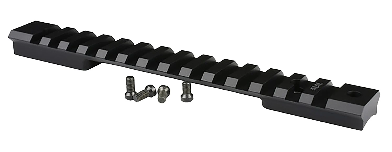Warne 76T320MOA Mountain Tech Tactical Rail Black Anodized Aluminum Tikka T3/T3X Rifle Short Action, 20 MOA