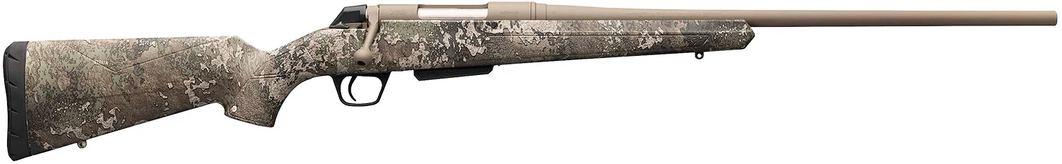 Winchester Repeating Arms 535741264 XPR Hunter Full Size 270 WSM 3+1 24" Flat Dark Earth Perma-Cote Sporter Barrel, Drilled & Tapped Steel Receiver, TrueTimber Strata Fixed Synthetic Stock