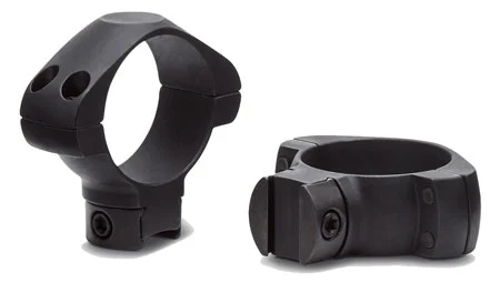 Konus 7419 Steel Rings Black 30mm 3/8" Grooved Receiver Medium 0 MOA