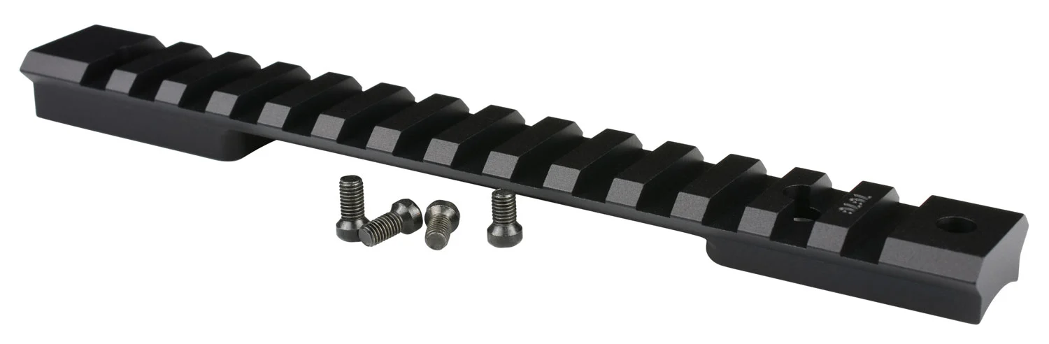 Warne 767220MOA Mountain Tech Tactical Rail Black Anodized Aluminum HS Precision/Bergara Premier/Remington 700 Long Action, 20 MOA