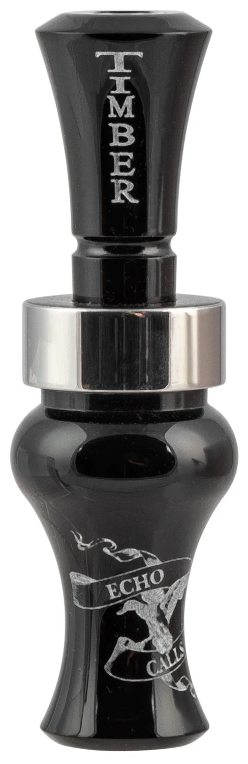 Echo Calls 77715 Timber Single Reed Attracts Ducks Black Acrylic
