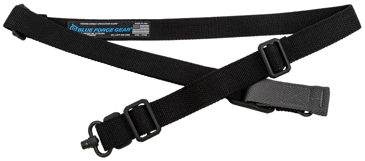 Blue Force Gear VCAS2TO1PB125AABK Vickers 221 Black Cordura One-Two Point AR Platform