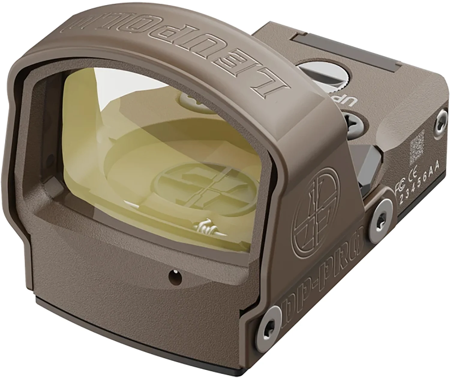 Leupold 175840 DeltaPoint Pro Flat Dark Earth 1 x 1.01" x 0.68" 2.5 MOA Red Dot