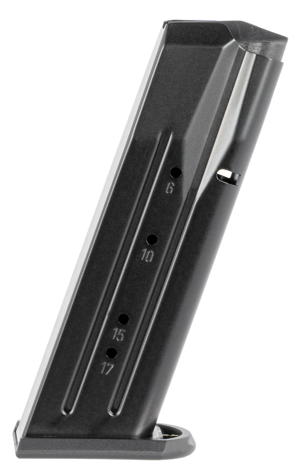 Mec-Gar MGWIT38LFAFC Tanfoglio 17rd 38 Super, Fits Tanfoglio Witness Large Frame Blued w/Anti-Friction Coating Carbon Steel