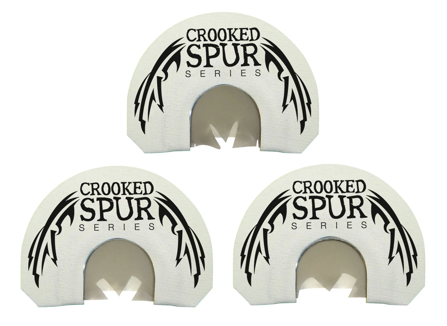 Foxpro CSGSCOMBO Crooked Spur Ghost Spur Combo Diaphragm Call, Attracts Turkey, Triple Prophylactic Reeds
