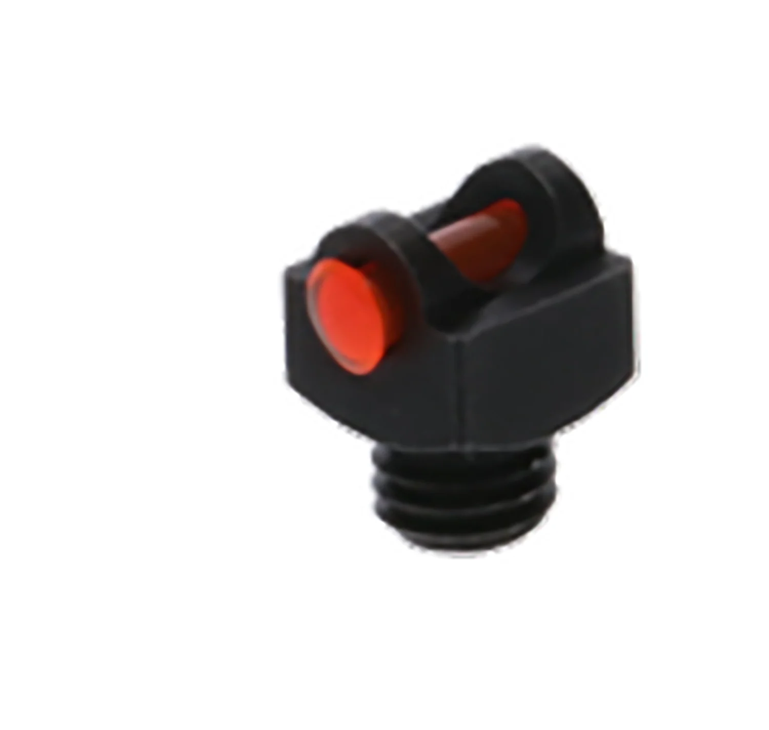 TruGlo TG954CR StarBrite Deluxe Bead Black | Red Fiber Optic Front Sight 5-40" Threads