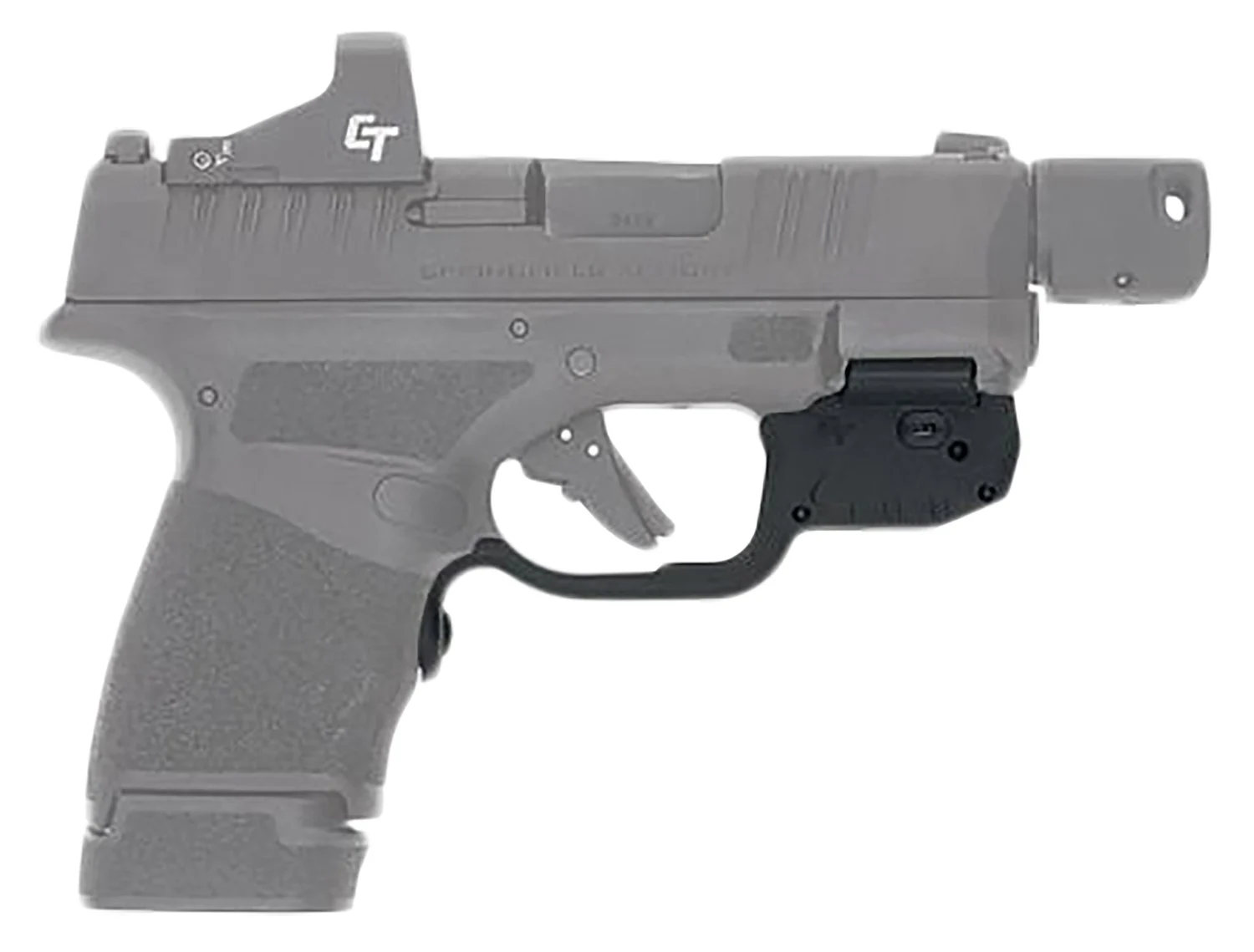 Crimson Trace 0101820 Laserguard Springfield Hellcat, Green Laser Black Polymer