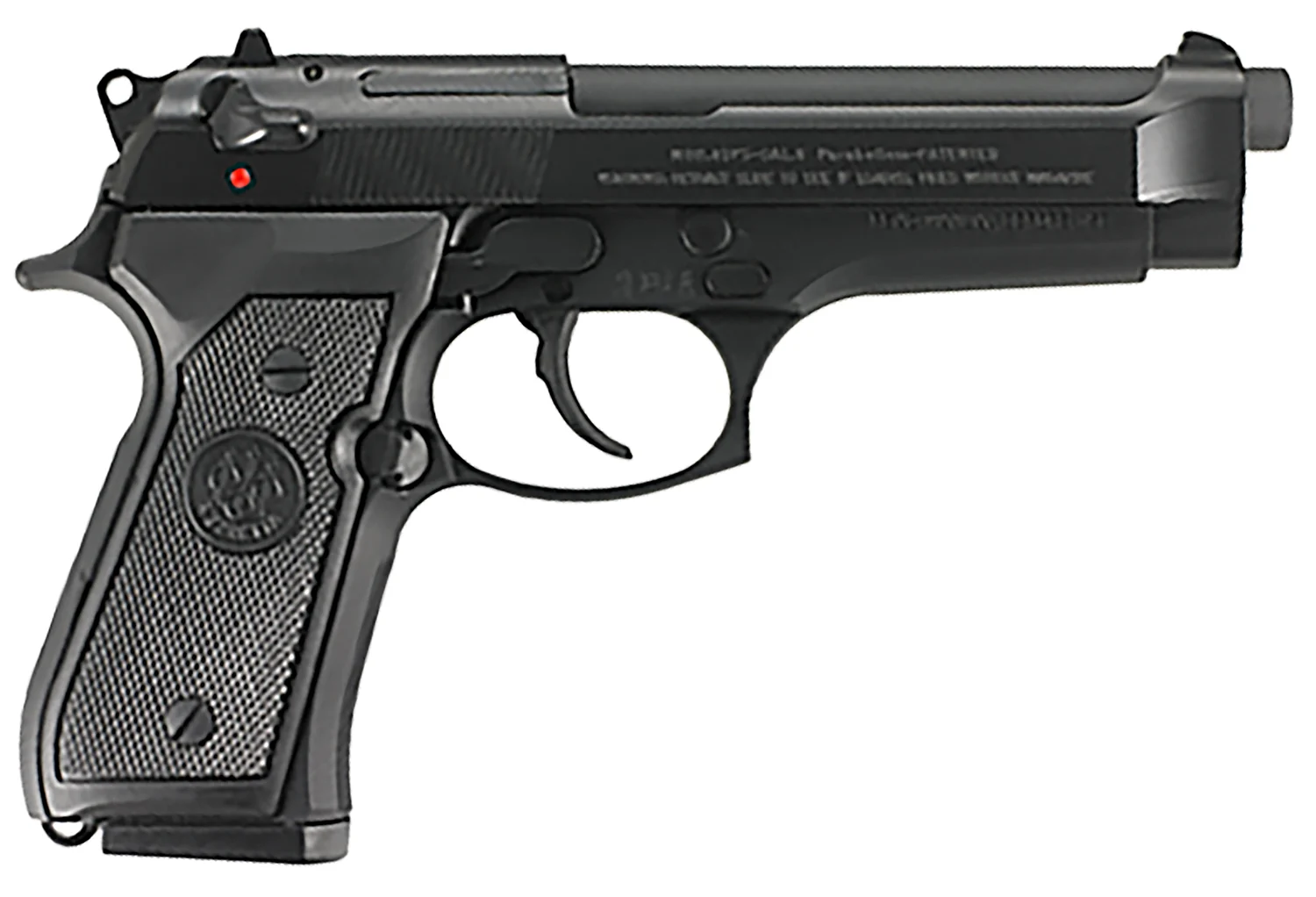 Beretta USA J92F300M 92FS Full Size Frame 9mm Luger 15+1 4.90" Black Bruniton Barrel, Serrated Steel Slide, Frame w/Beavertail, Ambidextrous USA Made