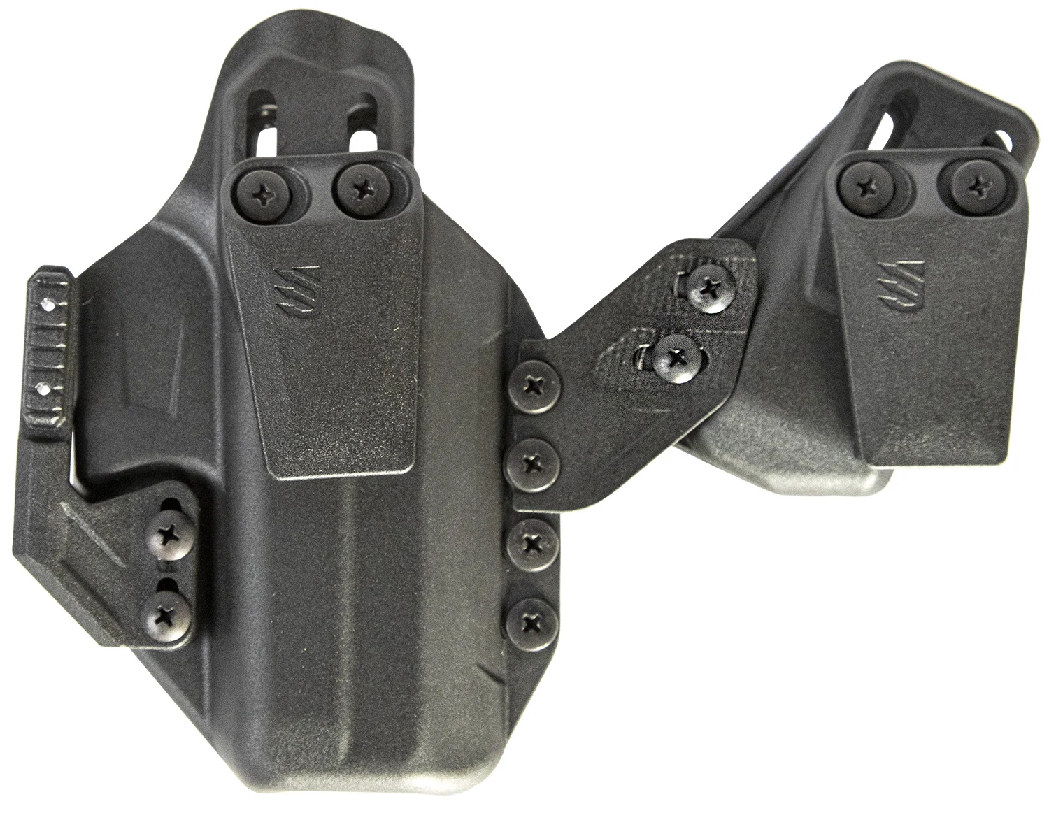 Blackhawk 416163BK Stache IWB Size 63 Black Polymer Belt Clip Fits S&W Shield 9/40 Ambidextrous