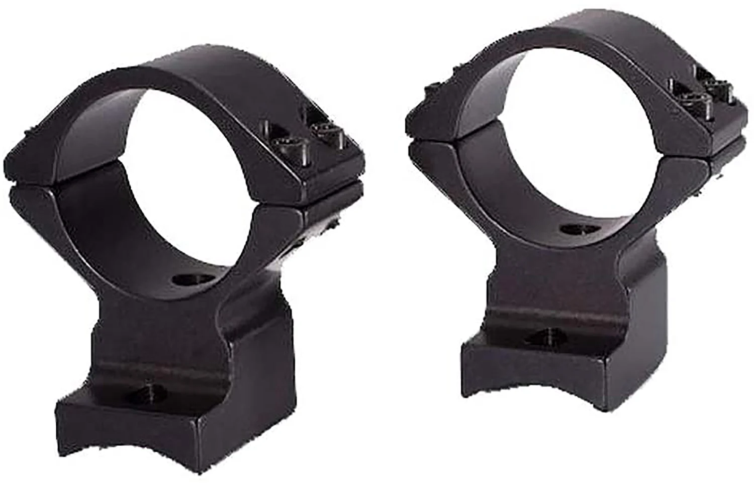 Talley 75X734 Scope Mount/Ring Combo Extended Black Anodized Aluminum 30mm Tube Howa 1500/Howa Mini High Rings Short/Long Action 0 MOA