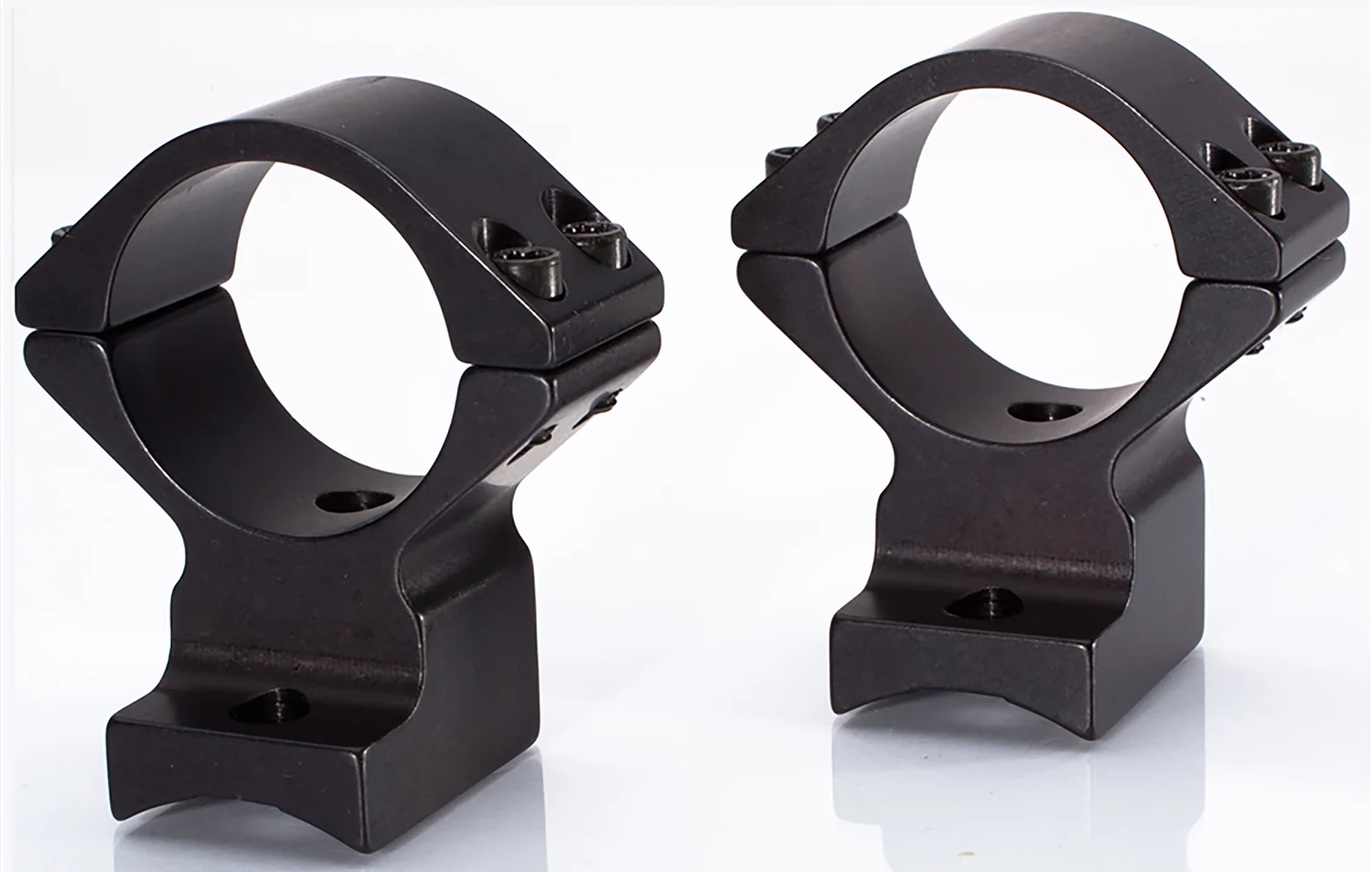 Talley 740706 Scope Mount/Ring Combo Black Anodized Aluminum 30mm Tube Weatherby Mark V Medium Rings Non-Magnum Action 0 MOA