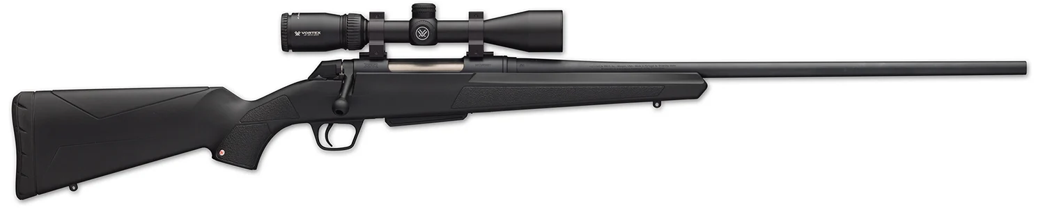 Winchester Guns 535705299 XPR Combo 6.8 Western 3+1 24" Matte Blued Matte Black Synthetic Stock Right Hand (Full Size) Vortex Crossfire II 3-9x40mm No Sights
