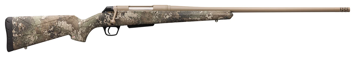 Winchester Guns 535773233 XPR Hunter 300 Win Mag 3+1 Cap 26" MB Flat Dark Earth Perma-Cote Rec TrueTimber Strata Stock Right Hand with MOA Trigger System (Full Size) No Sights