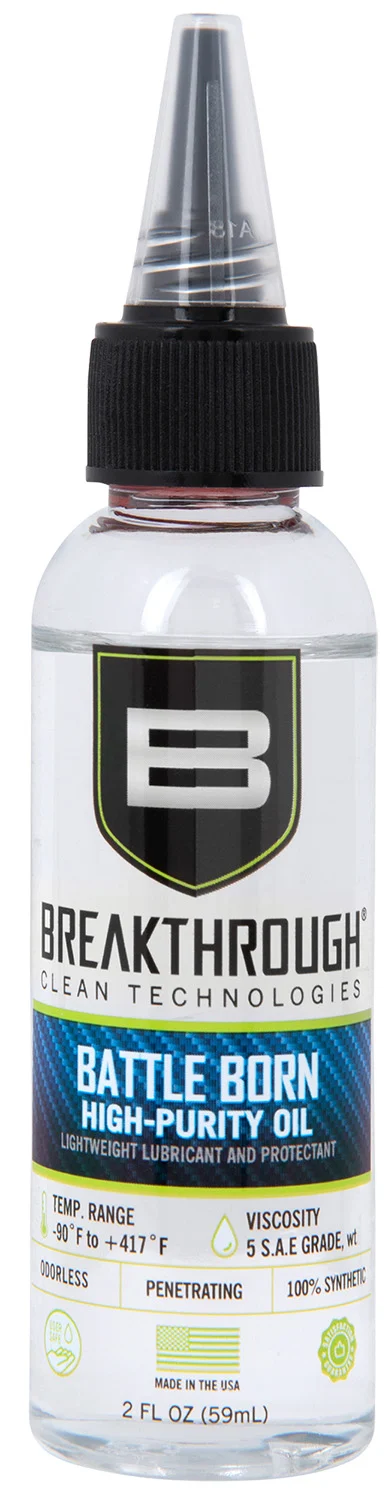 Breakthrough Clean BTO2OZ Battle Born High-Purity Oil 2 oz Squeeze Bottle