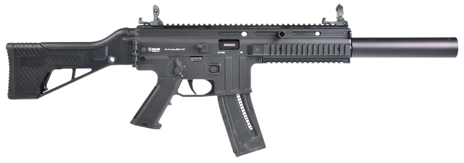 Mauser Rimfire 4150018 M-15 SD Full Size 22 LR 22+1 16.50" Black Black Steel Receiver Side Folding w/Adj Cheekrest Black Synthetic Stock Right Hand