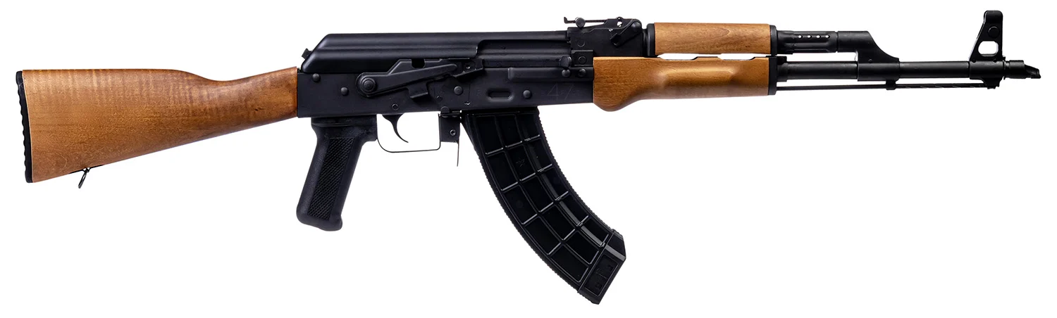 Century Arms RI4317 BFT47 CORE 7.62x39mm 30+1 16.50" Chrome Moly Steel Barrel w/Slant Compensator, Black Phosphate Receiver, Bulged Forged Trunnion, American Maple Stock, Black Polymer Grip