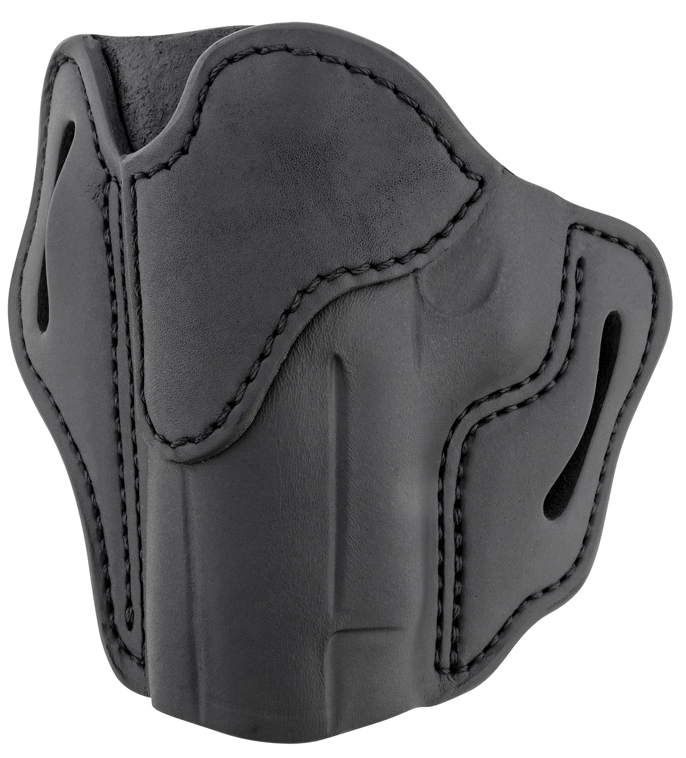 1791 Gunleather ORBH23SBLL BH2.3 Optic Ready OWB Size 2.3 Stealth Black Leather Belt Slide Compatible w/Glock 17/S&W M&P Shield Left Hand