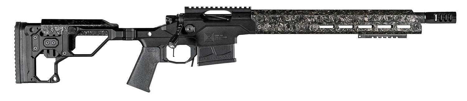 Christensen Arms 8010301500 Modern Precision 223 Rem 20" Threaded Carbon Fiber Barrel 5+1, Black Nitride Finish, Black Anodized with Folding Stock, Polymer Grip
