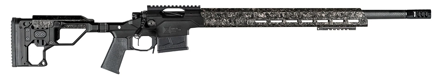 Christensen Arms 8010300600 Modern Precision 6.5 PRC 5+1 24" Threaded Carbon Fiber Barrel, Black Nitride Finish, Black Anodized with Folding Stock, Polymer Grip