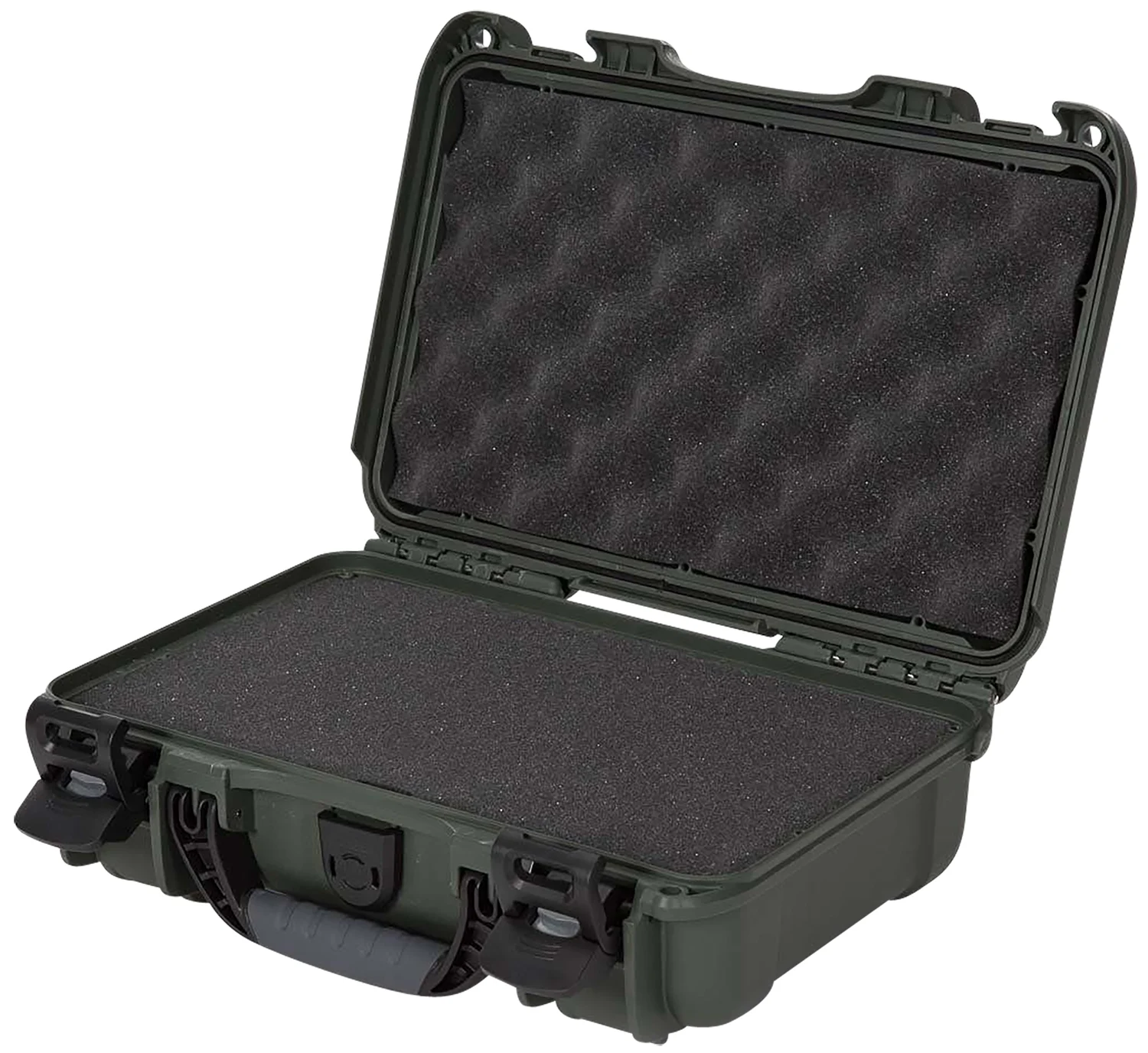 Nanuk 9091006 909 Waterproof & Airline Approved Olive Resin w/ Cubed Foam 11.44" L x 7" W x 3.68" H Interior Dimensions