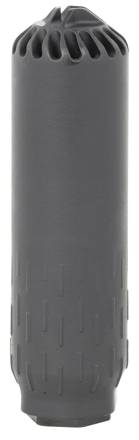 Huxwrx 2449 Flow 556K 5.56x45mm NATO 1.60" Diameter, Stainless Steel with Black Cerakote Finish, 1/2"-28 tpi