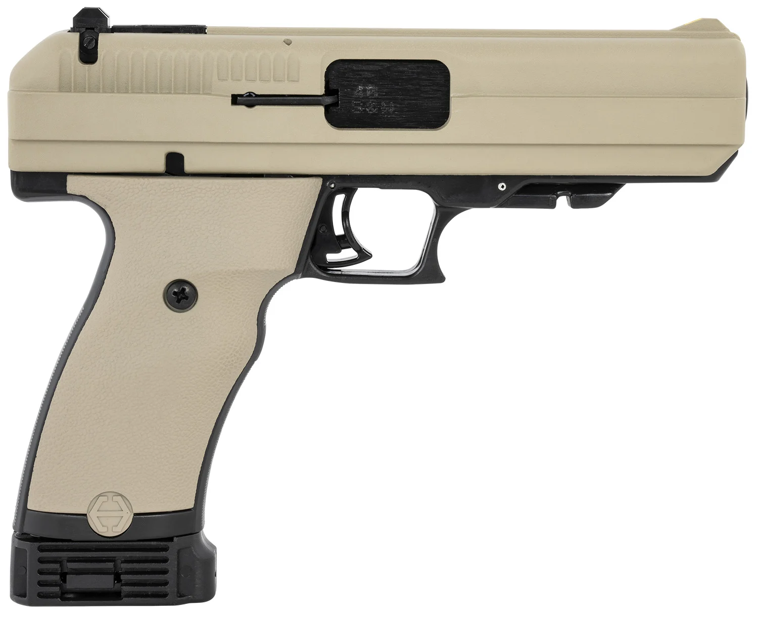 Hi-Point 34010FDE JCP 40 S&W 10+1 4.50" Black Barrel, Flat Dark Earth Steel Serrated Slide, Flat Dark Earth Polymer Frame ,Flat Dark Earth Polymer Grip, Right Hand