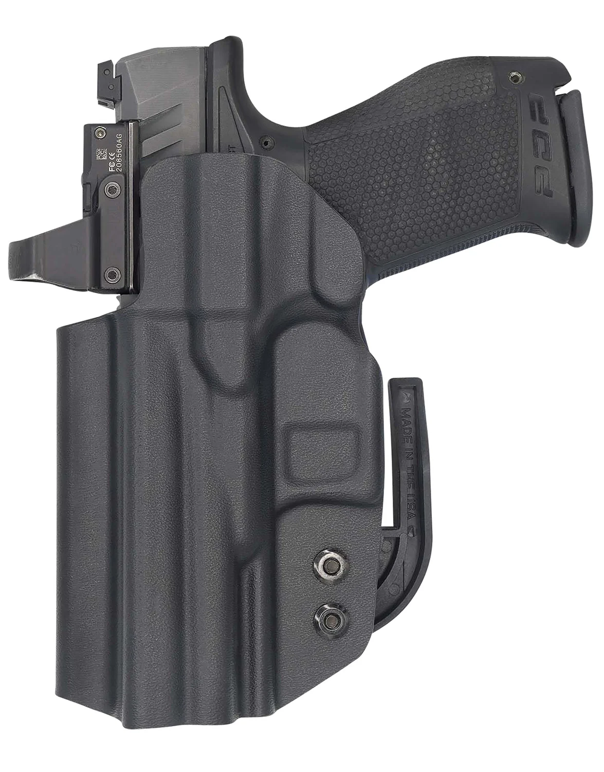 C&G Holsters 1214100 Covert IWB Black Kydex Belt Clip Fits Walther PDP 4" Right Hand