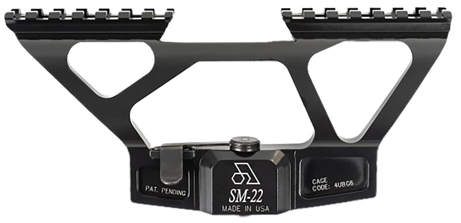 Arsenal SM22 AK Scope Mount SAM7K Series Black Anodized 0 MOA