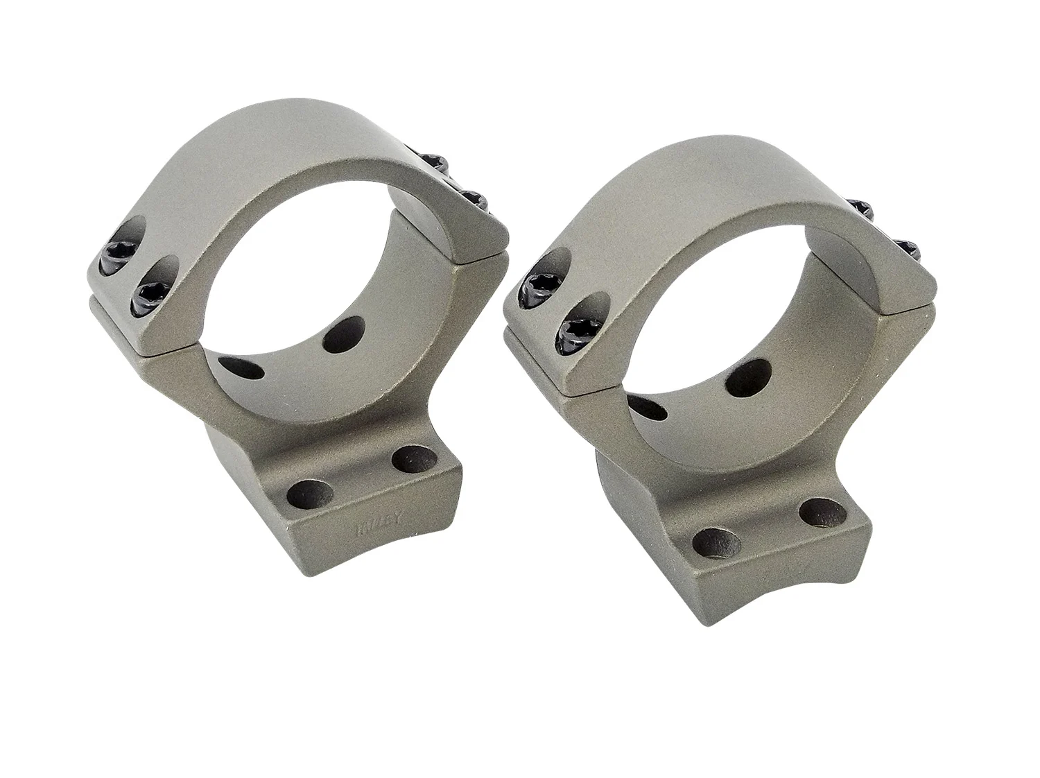 Talley SB930735 Scope Mount/Ring Combo Smoked Bronze Cerakote 1" Tube Fits X-Bolt Low Rings