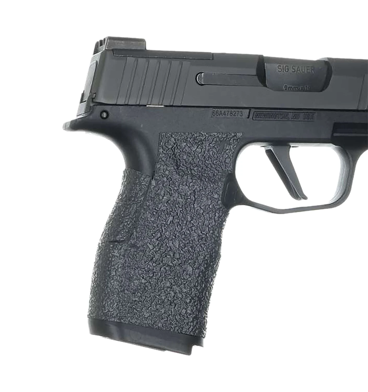 Talon Grips EV12R Adhesive Grip Textured Black Rubber, Fits Sig P365/P365XL