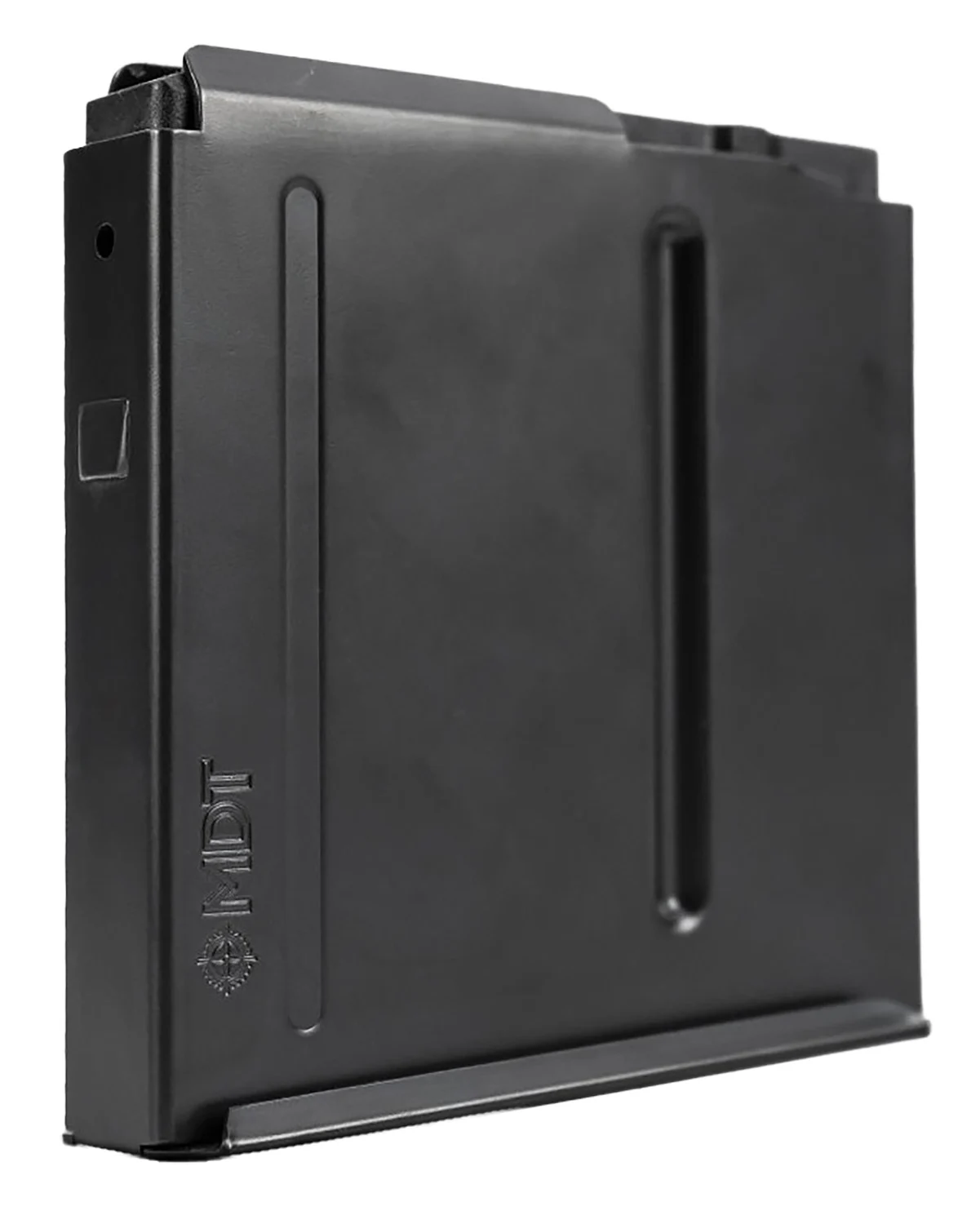 Mdt Sporting Goods Inc 105123BLK AICS Magazine 5rd Extended 300 PRC Long Action Magnum (CIP 3.80" L) Black Steel