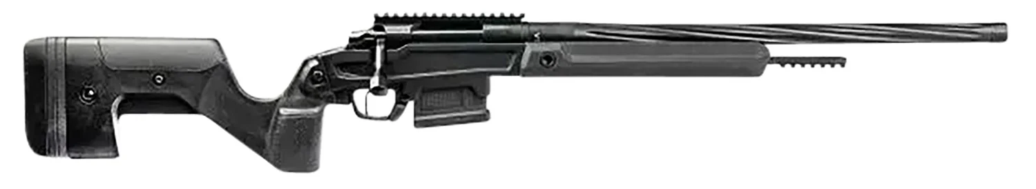 Stag Arms SABR01020002 Pursuit 6.5 Creedmoor 5+1 20" Threaded/Fluted Sporter Barrel, Black, OEM Hybrid Hunter Stock, TriggerTech Trigger, 20 MOA Scope Mount
