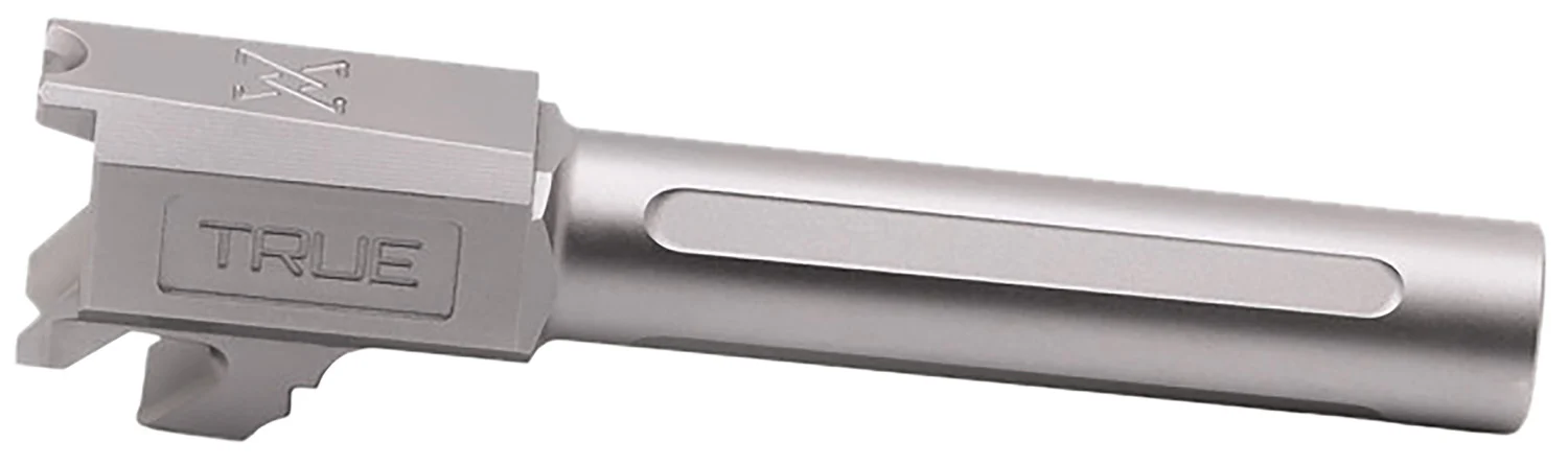 True Precision Inc TPSHCPBX Springfield 9mm Luger 3.70" Fluted Satin Stainless Steel, Fits Springfield Hellcat Pro