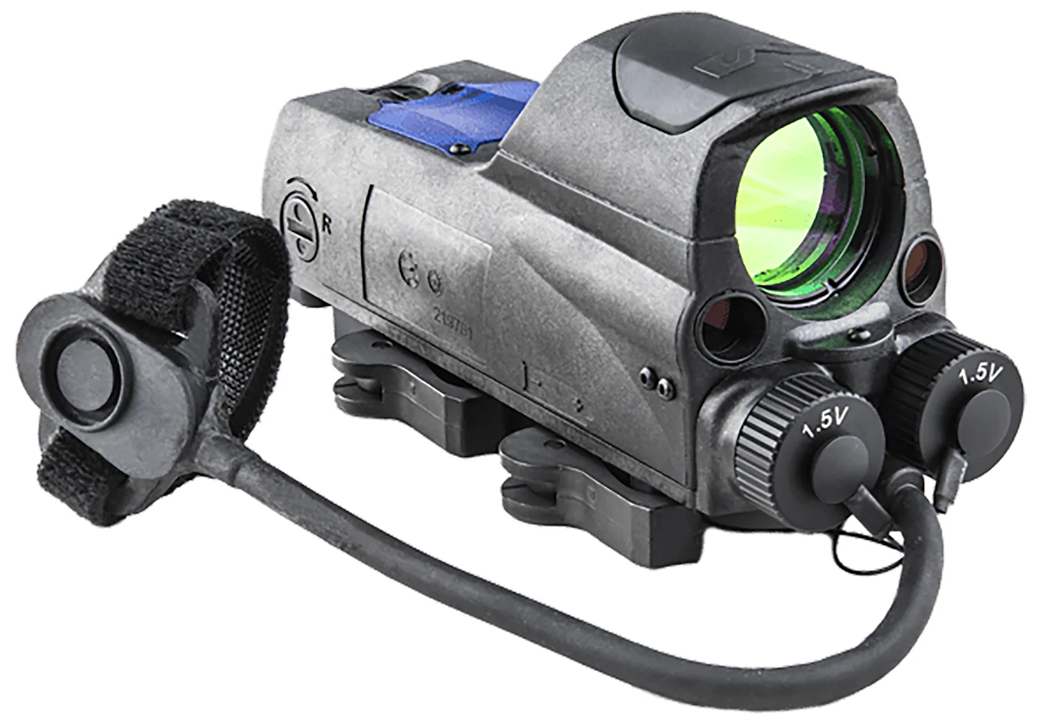 Meprolight USA 0687753 MOR PRO Black 1 x 30 mm 4.3 MOA Dot Red & IR Laser