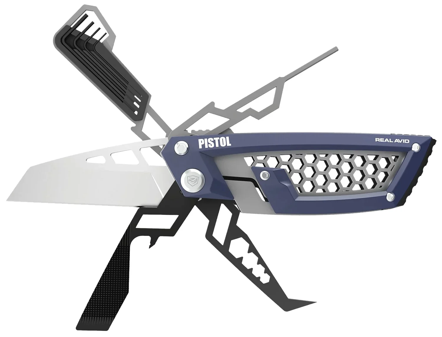 Real Avid AVGTEP Gun Tool Edge Pistol Stainless Steel 2.60" Wharncliffe