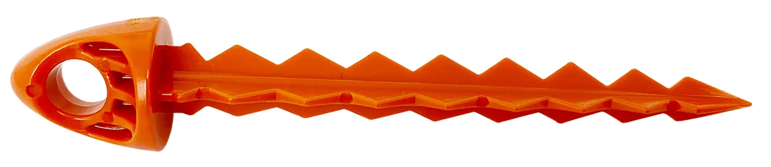 Targettack Llc Targettack Orange Polycarbonate Plastic 3" For Paper/Vinyl Targets 12 Pack
