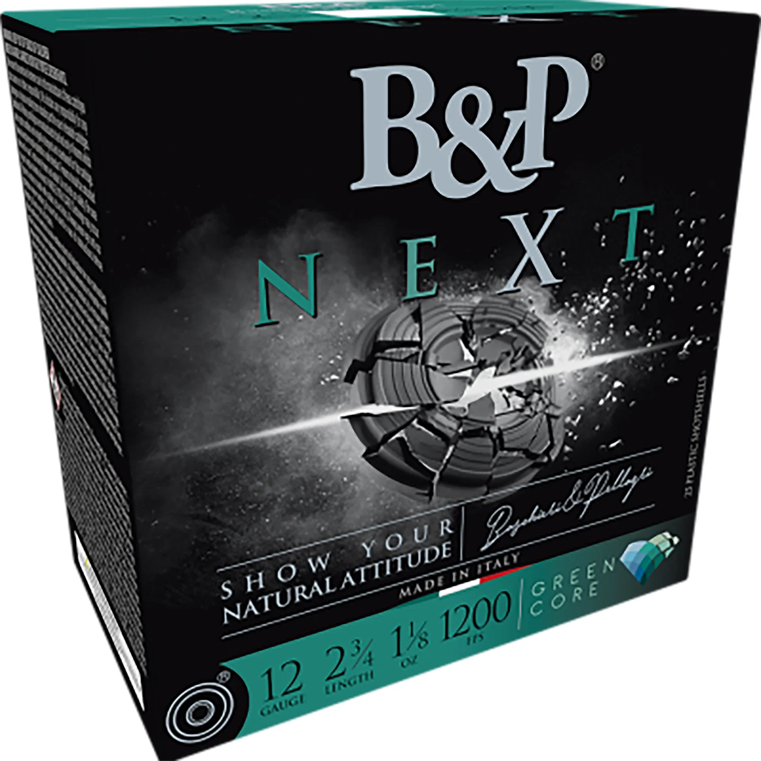 B&p Ammunition 12B18NX7 Next 12Gauge 2.75" 1 1/8oz 7.5Shot 25 Per Box/10 Case