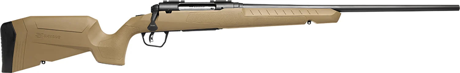 Savage Arms 32117 Axis 2 Compact 350 Legend 4+1 18" Matte Black Heavy Sporter Barrel, Matte Black Drilled & Tapped Carbon Steel Receiver, Fixed Flat Dark Earth Synthetic Stock, Right Hand