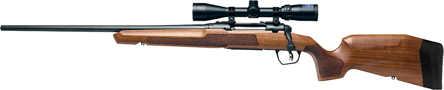 Savage Arms 32271 Axis 2 XP Combo 6.5 Creedmoor 4+1 22" Matte Black Sporter Barrel & Drilled & Tapped Carbon Steel Receiver, Ergonomic Hardwood Stock, Left Hand, Weaver 3-9x40mm Scope