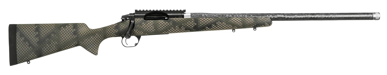 Proof Research 137666 Elevation 2.0 7mm PRC 3+1 22" Carbon Fiber Match Grade Threaded Barrel, Picatinny Rail Receiver, Tactical Flat Dark Earth Fixed Carbon Fiber Stock, Right Hand