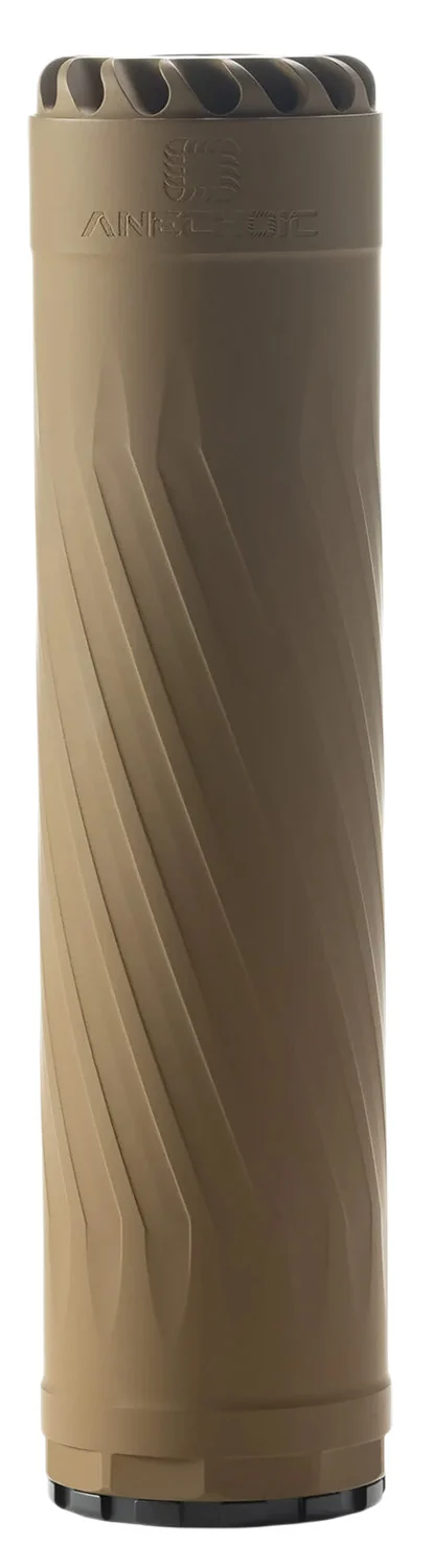 Anechoic X35FDE Anechox 35 35Cal/338Lapua Flat Dark Earth Stainless Steel/Titanium 1 3/8"x24 w/ 1/2"x28 DTA