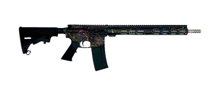 Great Lakes Firearms GL15223BLK GL15 223 Wylde 30+1 16" 4150 Nitride 15.25" M-LOK Handguard Mil-spec Polymer Grip