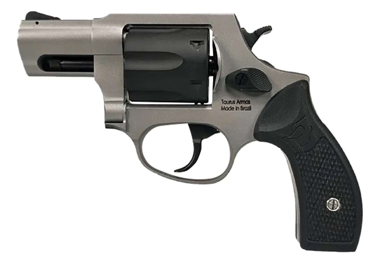 Taurus 2-85625-BG10 856 Small 38 Special 6 Shot 2" Matte Stainless Steel Barrel, Black Cylinder, Matte Stainless Steel Frame, Black G10 Grip, Transfer Bar Safety, Exposed Hammer