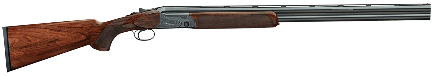 Rizzini USA 1103-2828 BR110 Limited 28 Gauge 28" Nickel Chrome Steel Receiver Engraved Grade 2.5 Turkish Walnut Wood Stock