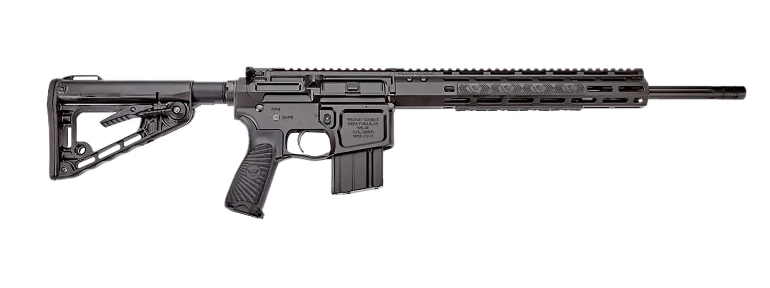 Wilson Combat TH-300H18FBLACK Tactical Hunter 300 HAM'R 18" Fluted Threaded Barrel Green/Black Armor-Tuff