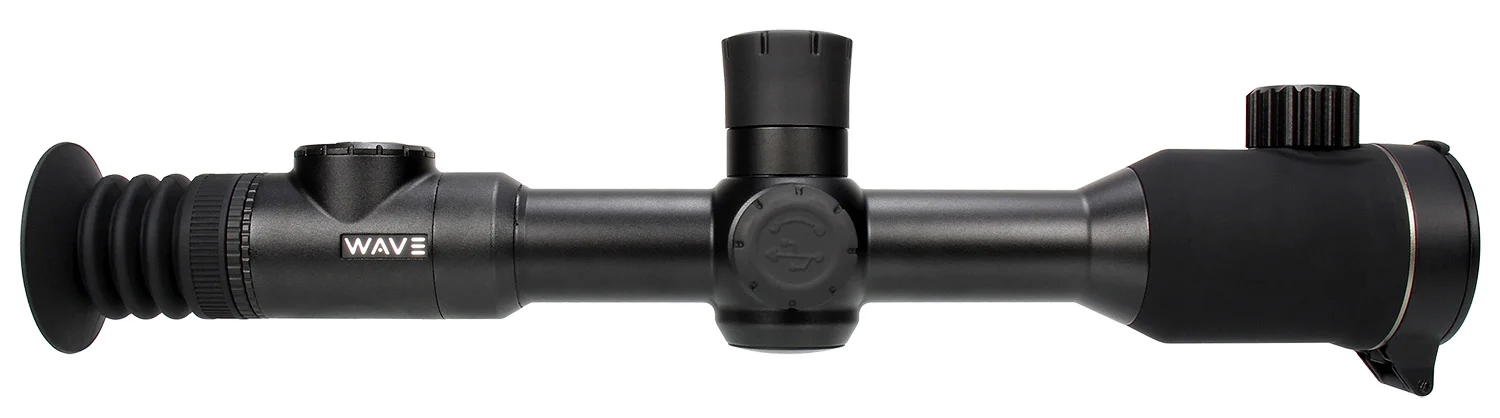 Wave WTS100 Atris 335 Thermal Black 3.3x35mm Illuminated Multi Reticle, Digital Zoom 16.5x Rapid/Smooth, 384x288, 12 Microns, 50 Hz Resolution