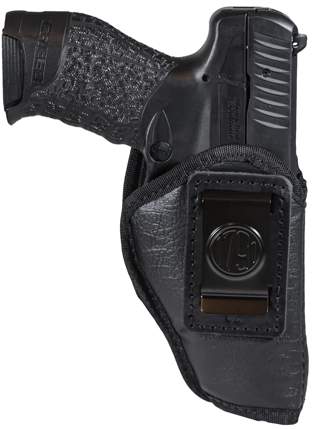 1791 Gunleather ECOC2BLKR EcoCarry IWB Compact Black Right Hand