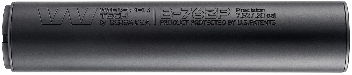 Bersa WTB762DTG Whisper Tech 7.62 NATO Black Stainless Steel M18X1.5