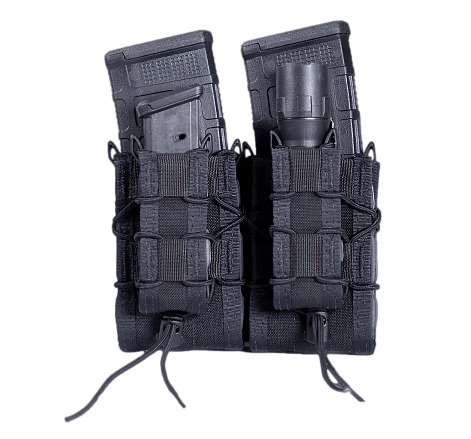 High Speed Gear 11DD02BK TACO Double Decker Black Nylon MOLLE Mount
