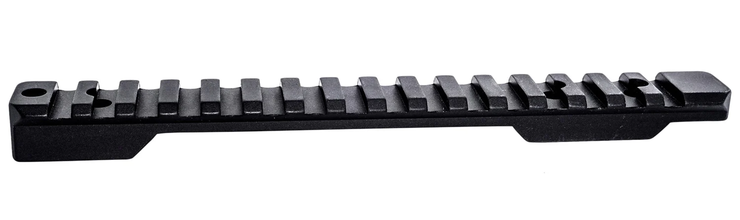 Weatherby PL0252150 Picatinny Rail Peak 44 Black Weatherby Mark V Picatinny Rail/Weaver Mount Long Action